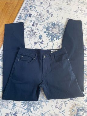 Men’s Archer Slim Stretch Navy Pants-32x34-NWOT
